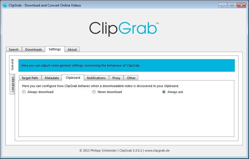 ClipGrab - Screenshot #7