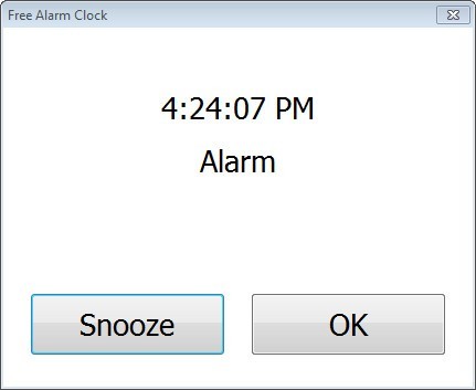Free Alarm Clock - Screenshot #10