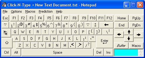 Click-N-Type - Screenshot #1