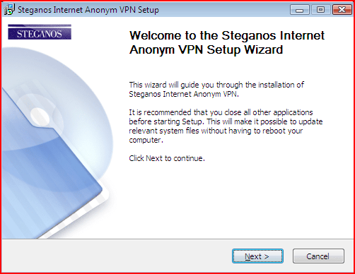 Steganos Internet Anonym VPN - Screenshot #2