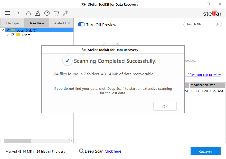 Stellar Toolkit for Data Recovery - Screenshot #10