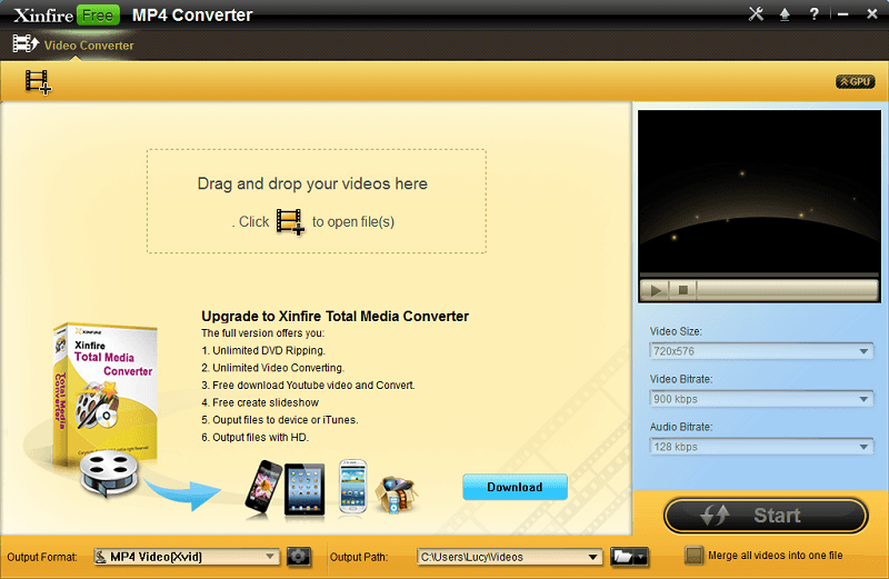 free mp4 bitrate converter