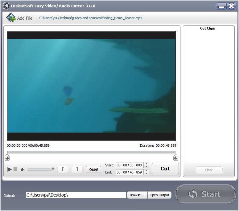 EasiestSoft Movie Editor - Screenshot #11