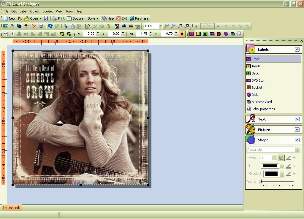 CD Label Designer - Screenshot #30