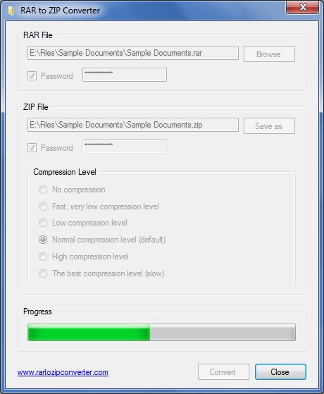 download rar converter to zip