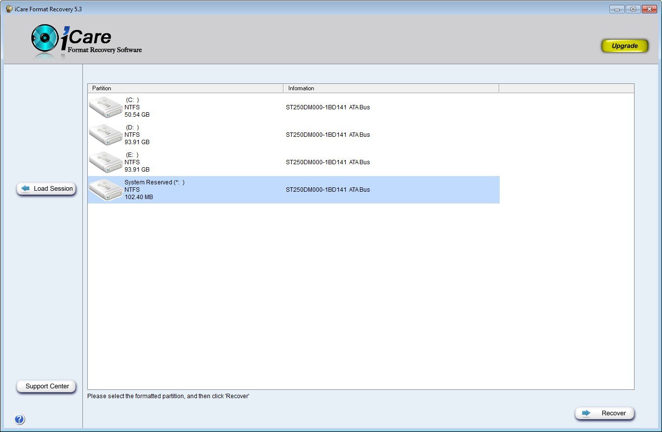Format Recovery Software iCare Format Recovery latest version - Get best Windows software