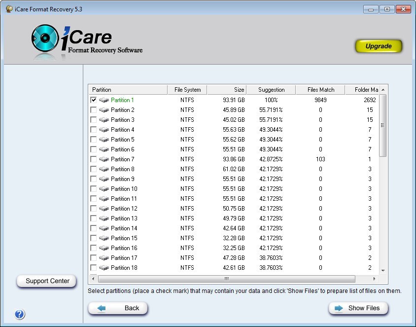 icare format recovery 5.3 serial key free