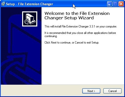 mass file extension changer