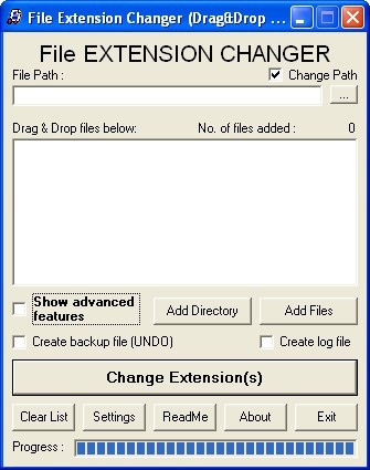 file extension changer