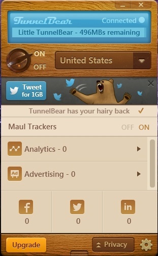 TunnelBear - Screenshot #15