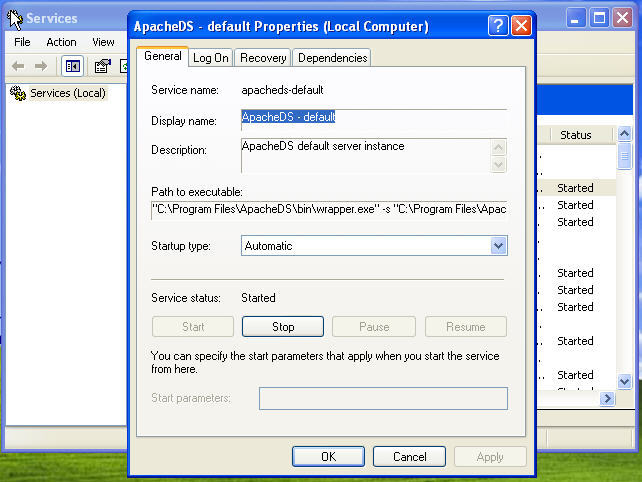 Apache Directory Server - Screenshot #1
