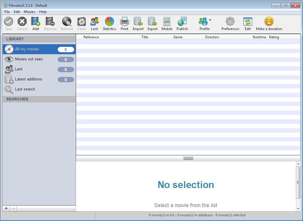 Filmotech - Screenshot #5