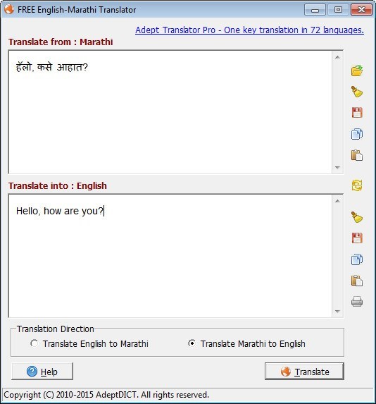 FREE EnglishMarathi Translator latest version Get best Windows software