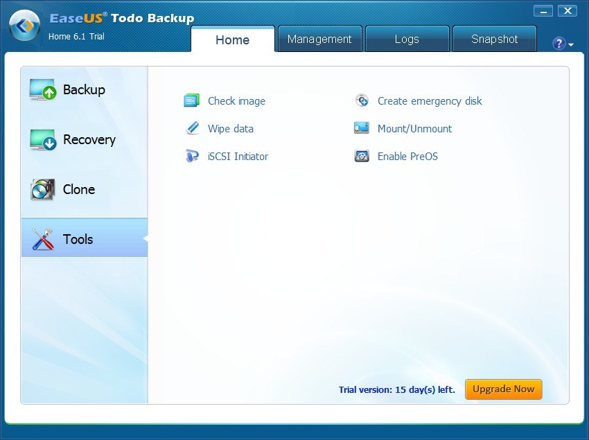 EASEUS Todo Backup Home - Screenshot #22