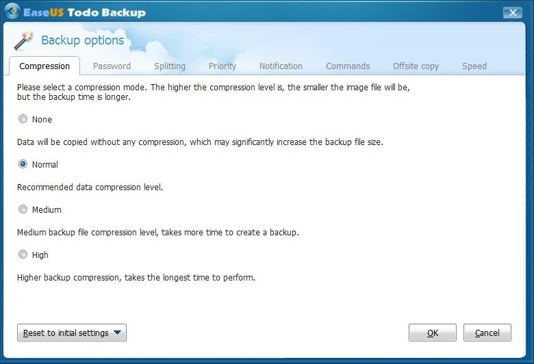 EASEUS Todo Backup Home - Screenshot #18