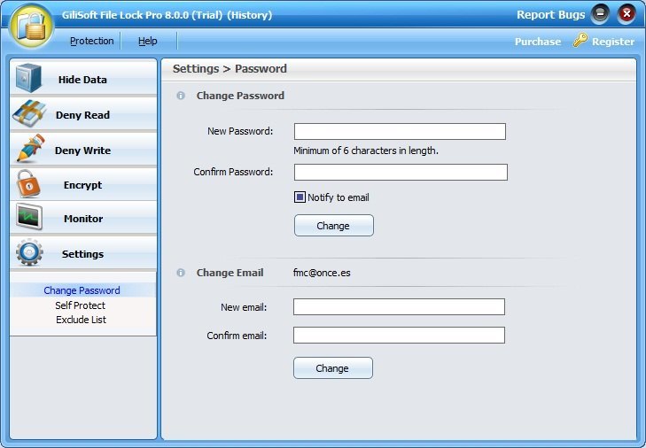 GiliSoft File Lock Pro - Screenshot #11