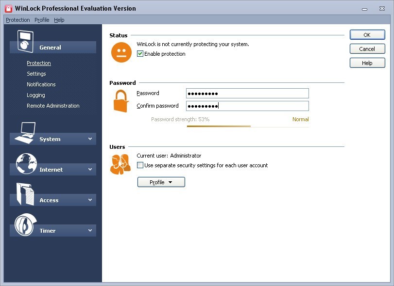 WinLock Professional - Screenshot #29