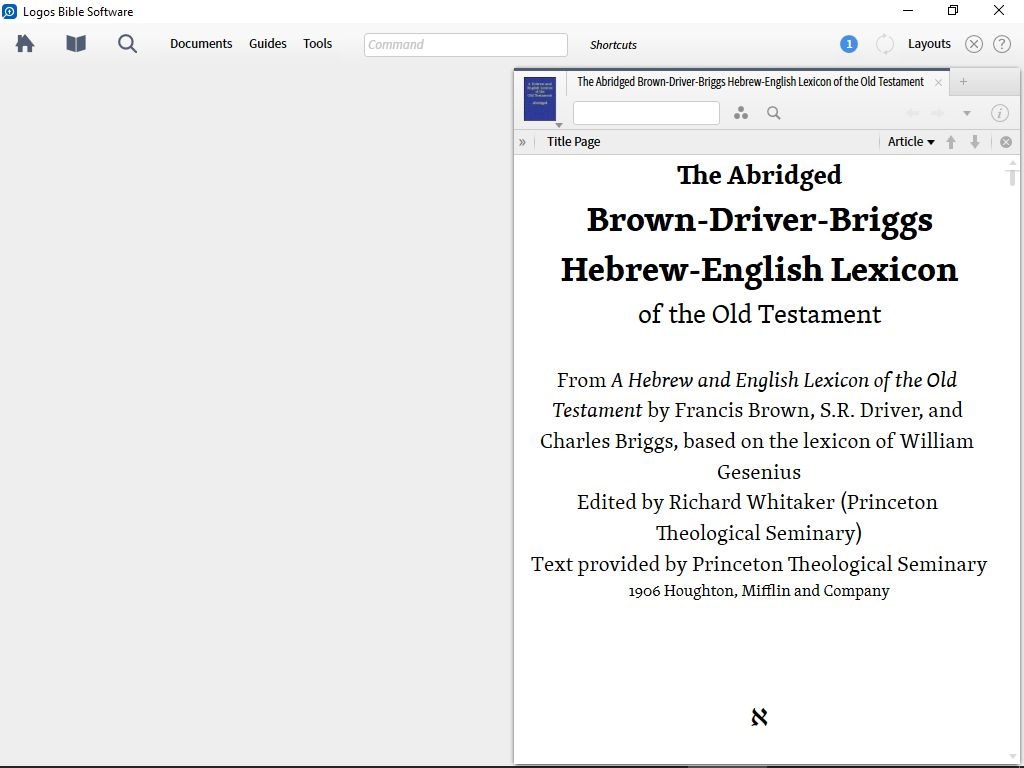 Logos Bible Software - Screenshot #3