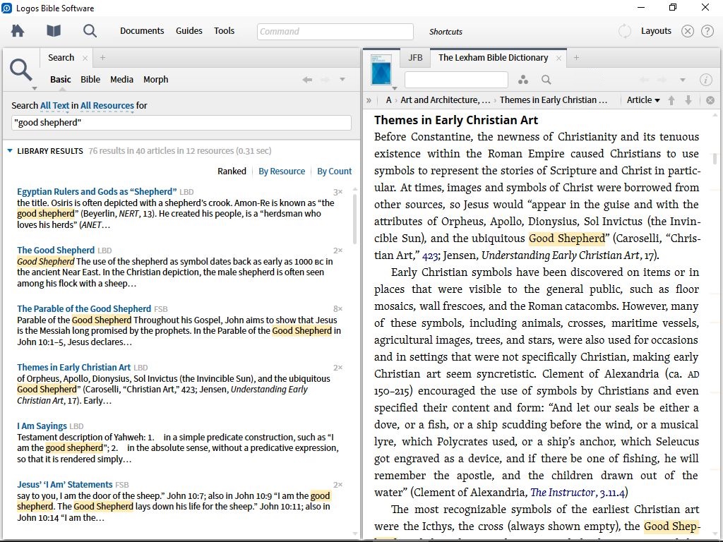 Logos Bible Software latest version Get best Windows software