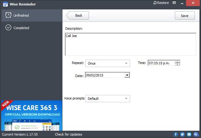Wise Reminder - Screenshot #5