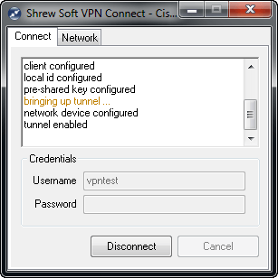 configure shrew soft vpn for cisco shared group key