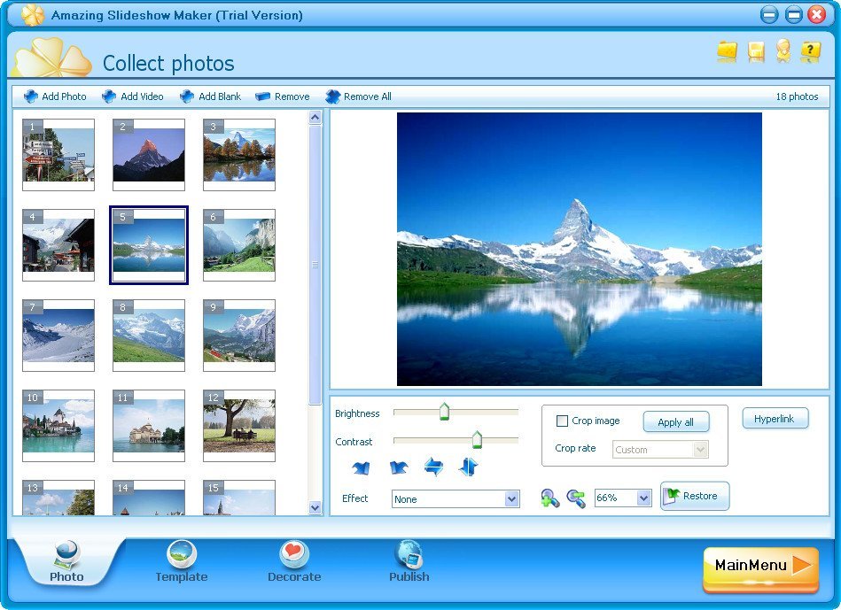 Amazing Slideshow Maker download for free SoftDeluxe