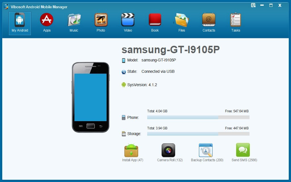 Vibosoft Android Mobile Manager - Screenshot #10