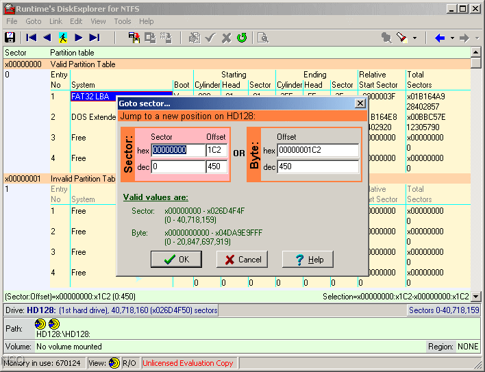 DiskExplorer for NTFS - Screenshot #3