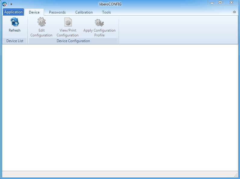 liberoCONFIG - Screenshot #1