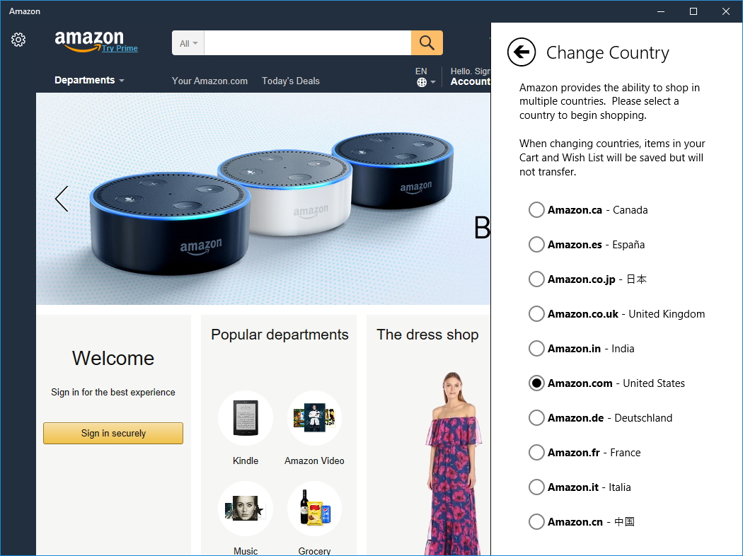 Amazon App - Screenshot #2