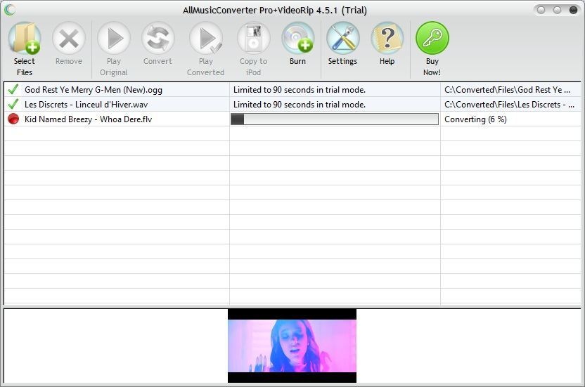 AllMusicConverter - Screenshot #5