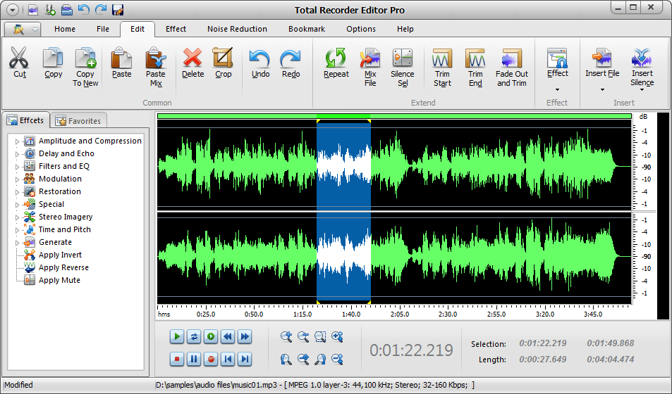 Total Recorder Editor Pro latest version Get best Windows software