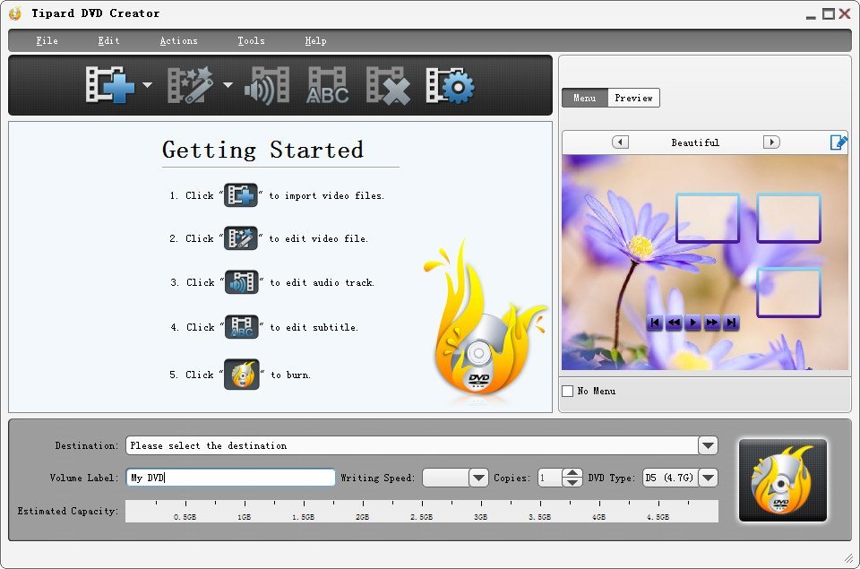free Tipard DVD Creator 5.2.88 for iphone download