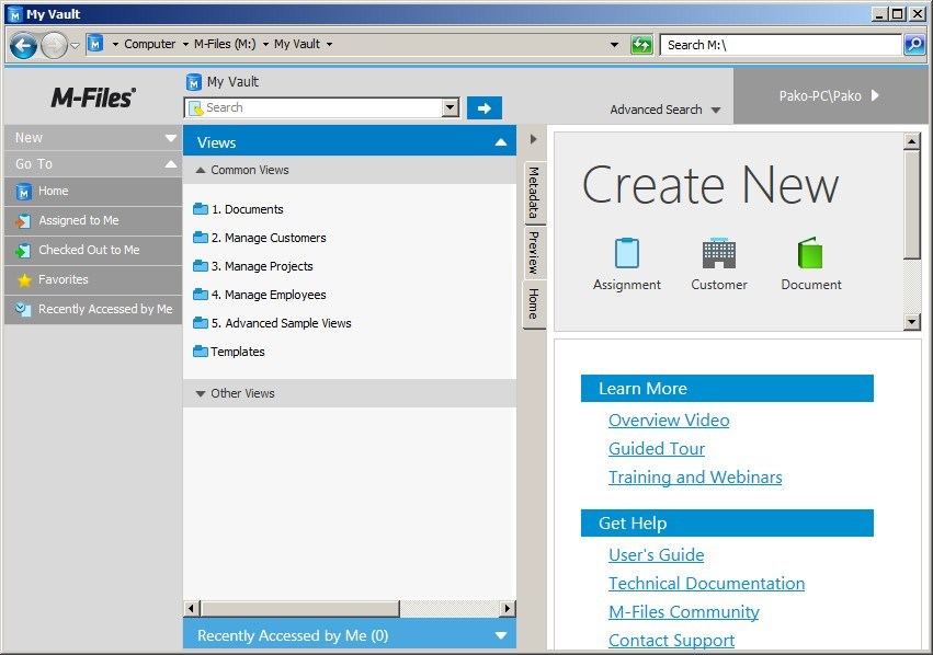 M-Files - Screenshot #3