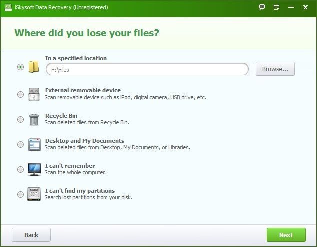iSkysoft Data Recovery - Screenshot #25