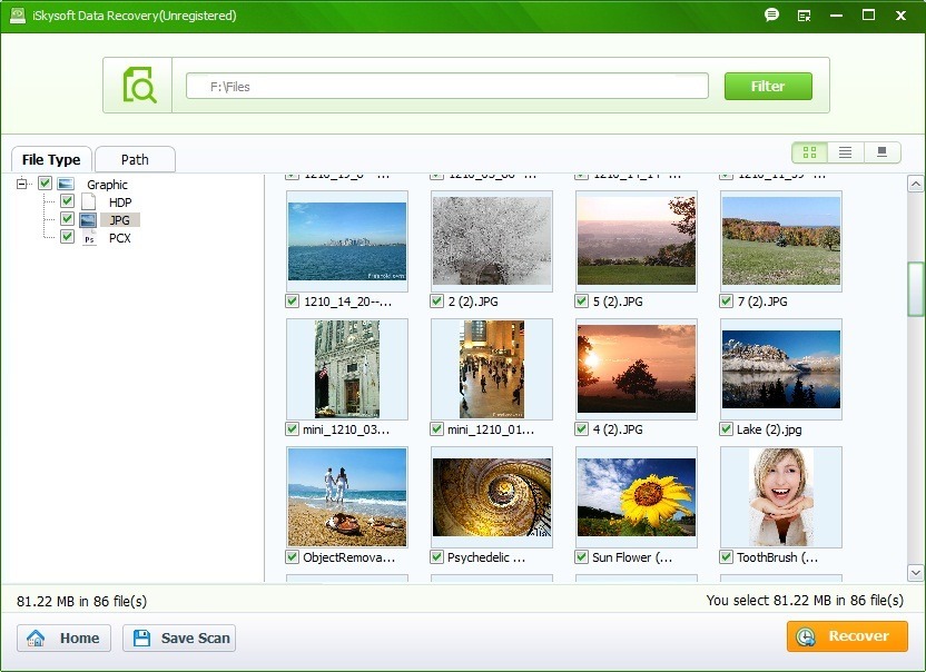 iSkysoft Data Recovery - Screenshot #22