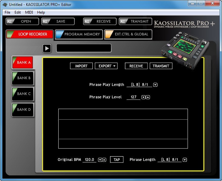 Res editor. Korg Kaossilator. Editor Pro. Kaossilator ko1 таблица.