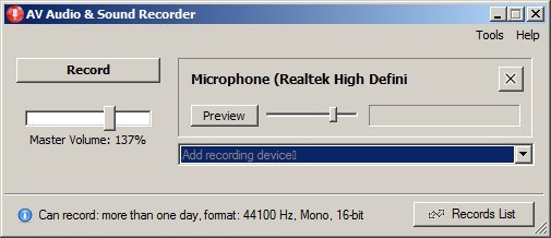 AV Audio & Sound Recorder - Screenshot #6
