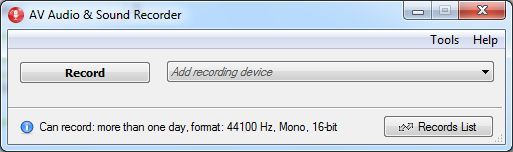 AV Audio & Sound Recorder - Screenshot #5
