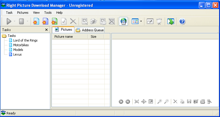 Right Picture Download Manager - Screenshot #2