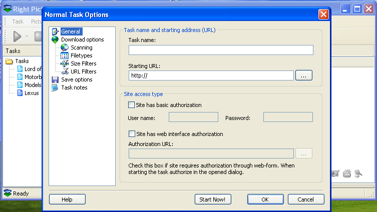 Right Picture Download Manager - Screenshot #1