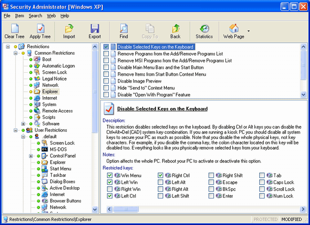 Advanced Security Administrator - Screenshot #1