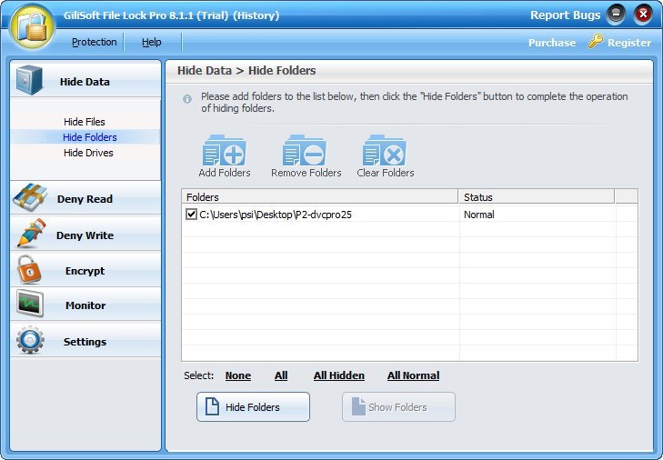 GiliSoft File Lock Pro - Screenshot #10