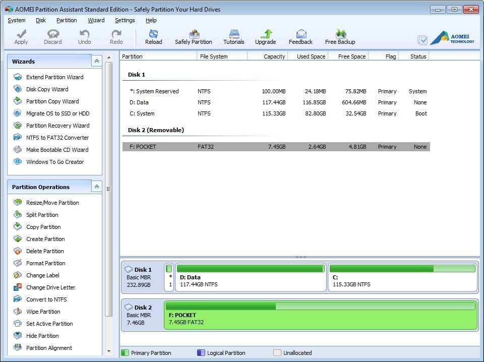 AOMEI Partition Assistant Standard Edition - Screenshot #27