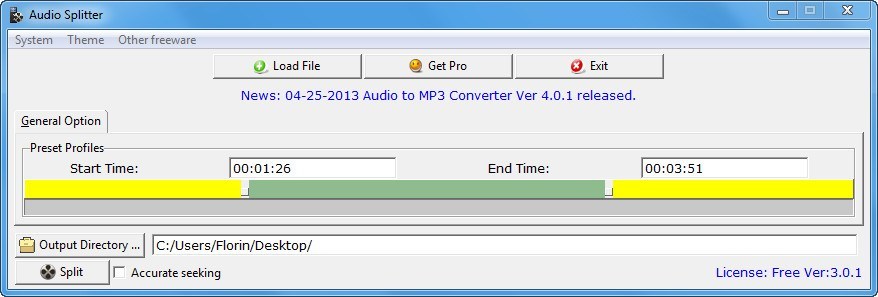 audio splitter free download