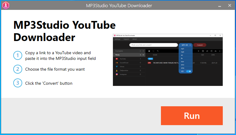 MP3Studio YouTube Downloader 2.0.25.10 download the last version for windows