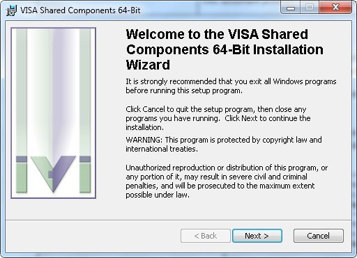 VISA Shared Components - Screenshot #1