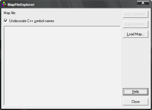 MAP File Explorer - Screenshot #1