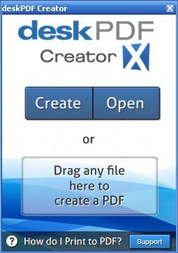 deskPDF Creator X - Screenshot #2