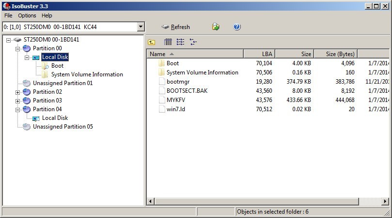 IsoBuster - Screenshot #11